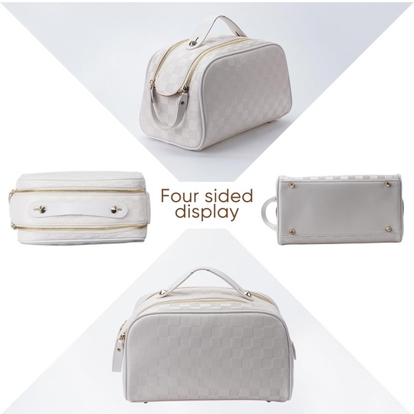 Large Travel Toiletry Bag with Cosmetic Bag - Picture 2 of 7